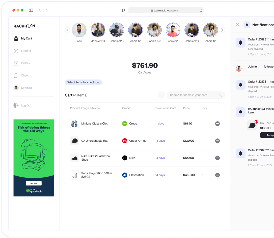 Mobile mockup